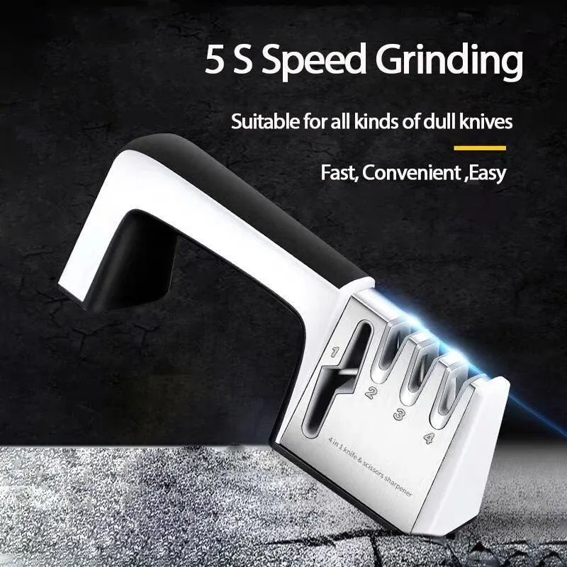 4 in 1 Knife Scissors Sharpener