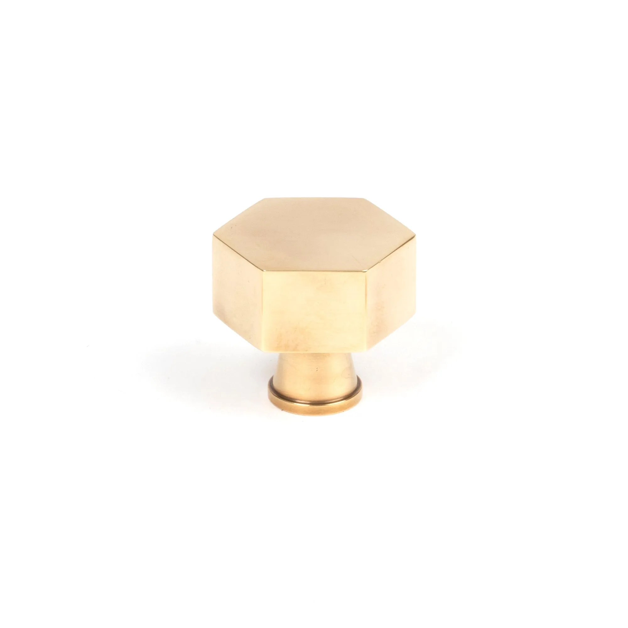 Aged Brass Kahlo Cabinet Knob - 32mm | From The Anvil
