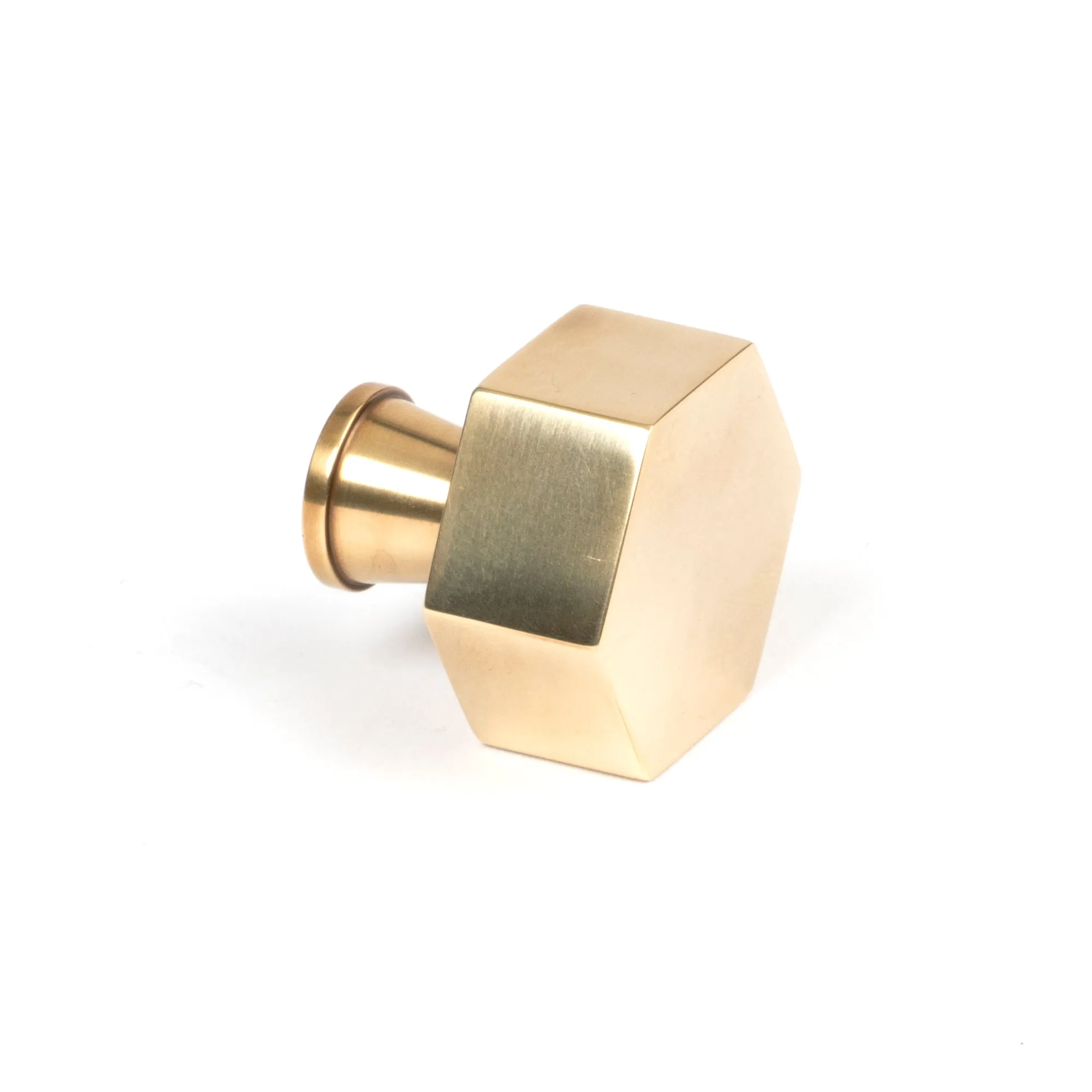 Aged Brass Kahlo Cabinet Knob - 32mm | From The Anvil