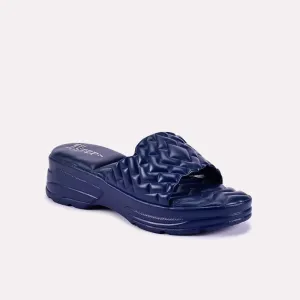 Audrey Blue Chunky Slippers 0412265