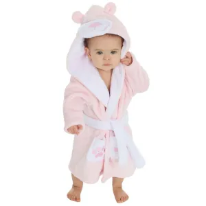 Baby Novelty Pink Teddy Dressing Gown