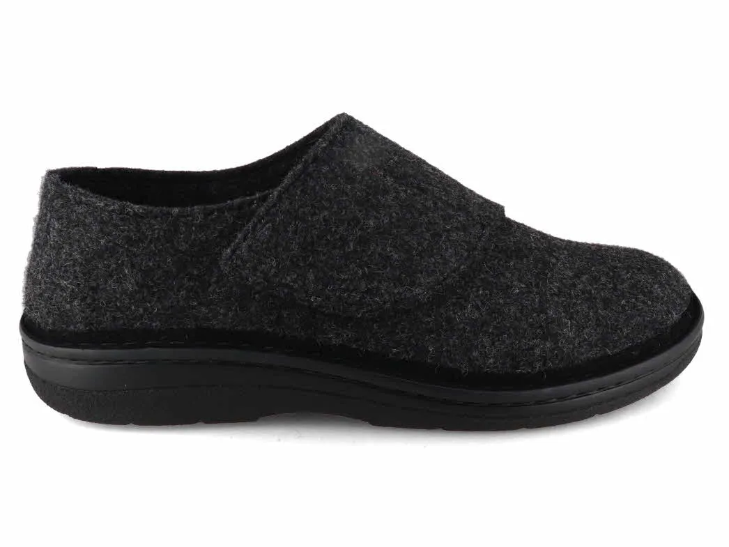 Berkemann BERKOFLEX Men Slippers 'Balian', dark gray
