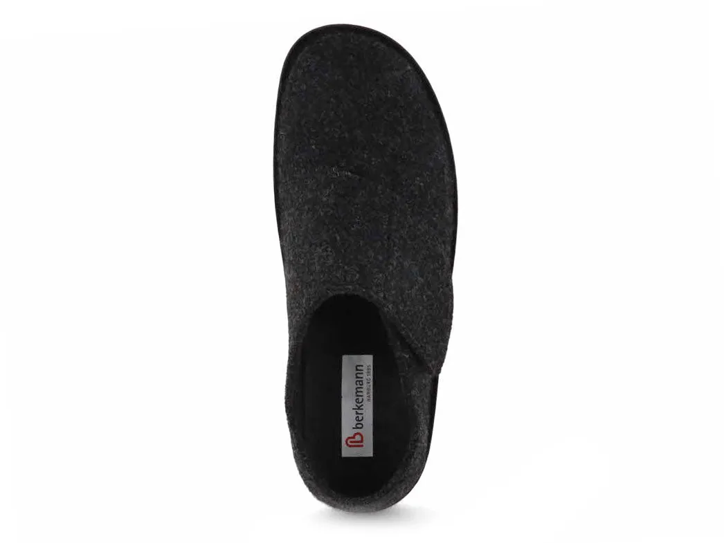 Berkemann BERKOFLEX Men Slippers 'Balian', dark gray