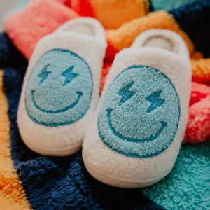 Blue Lightning Slippers L/XL