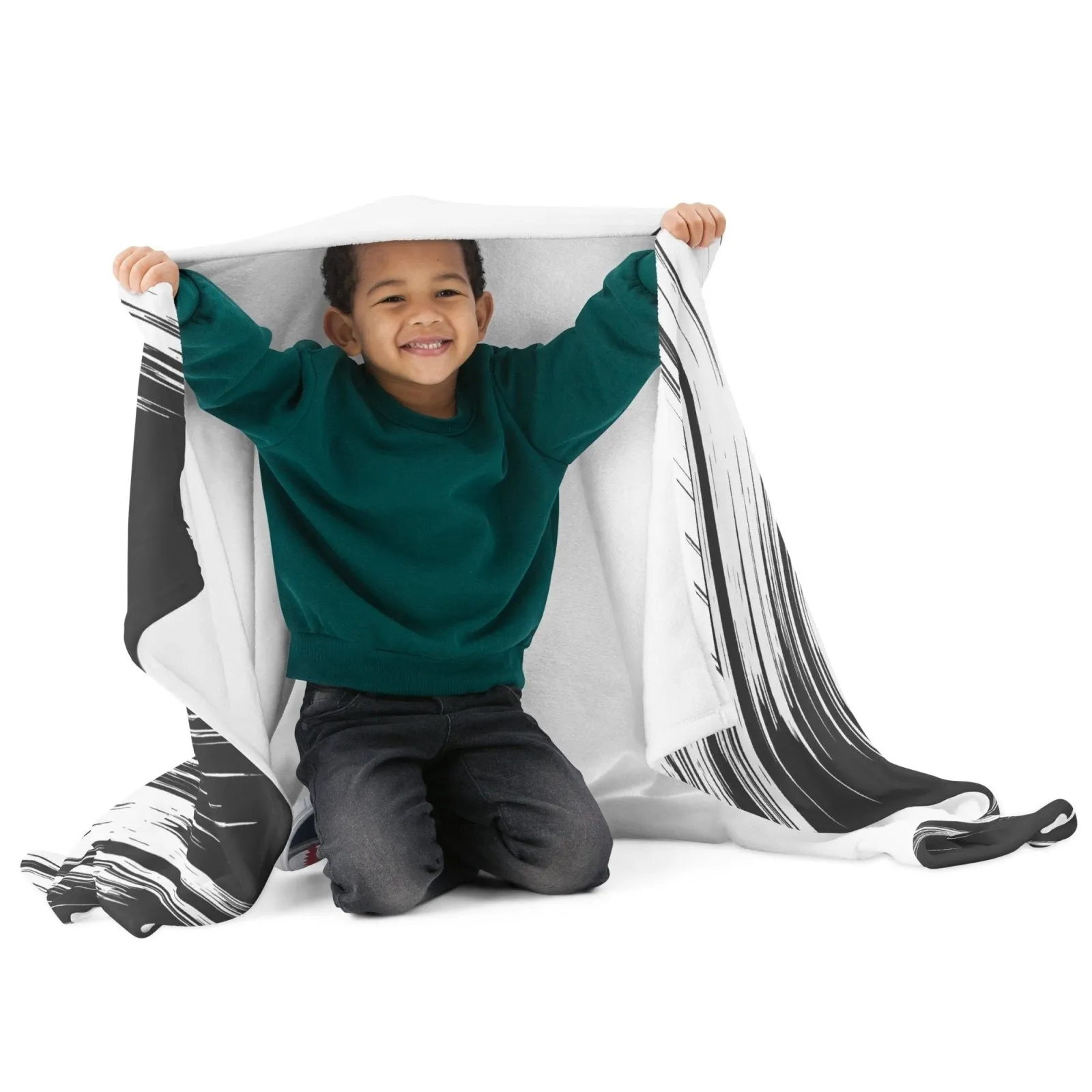 Build Your Way To Victory Throw Blanket