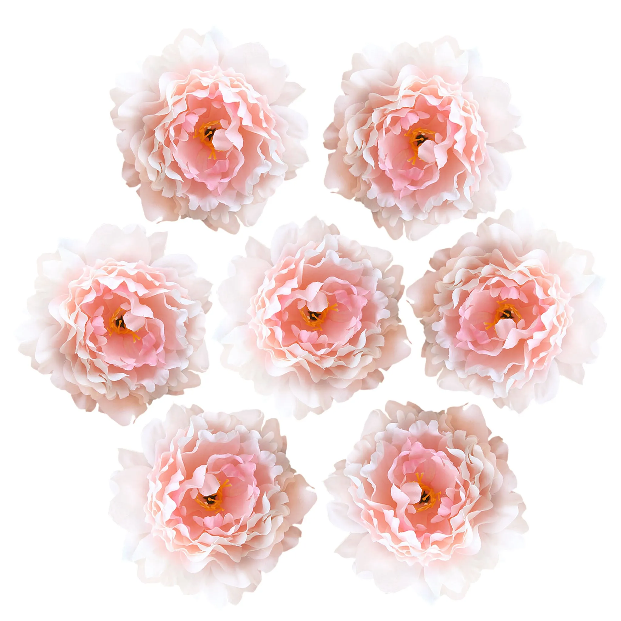 Bulk Peonies Silk Flowers for Cake Toppers Flower Wall DIY
