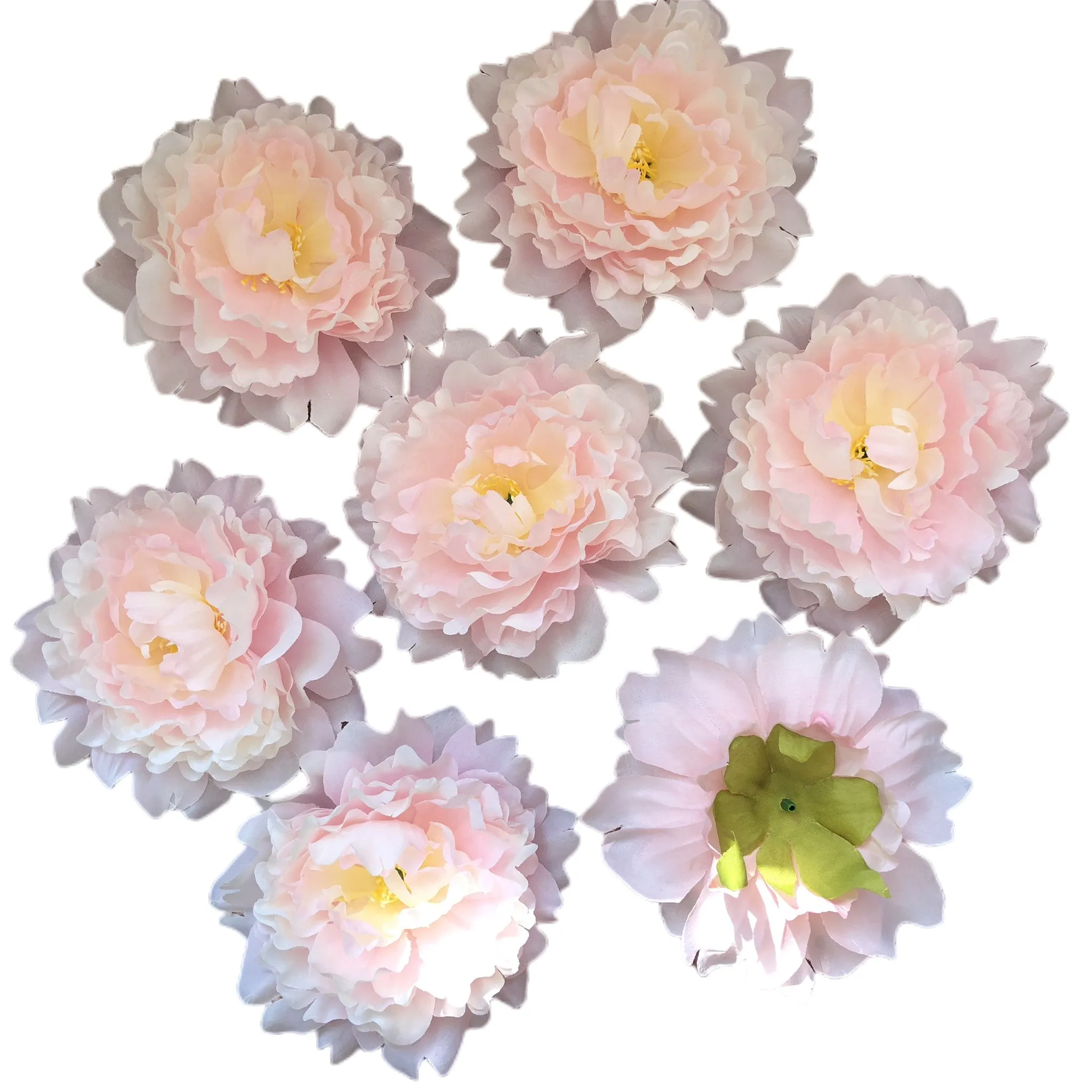 Bulk Peonies Silk Flowers for Cake Toppers Flower Wall DIY