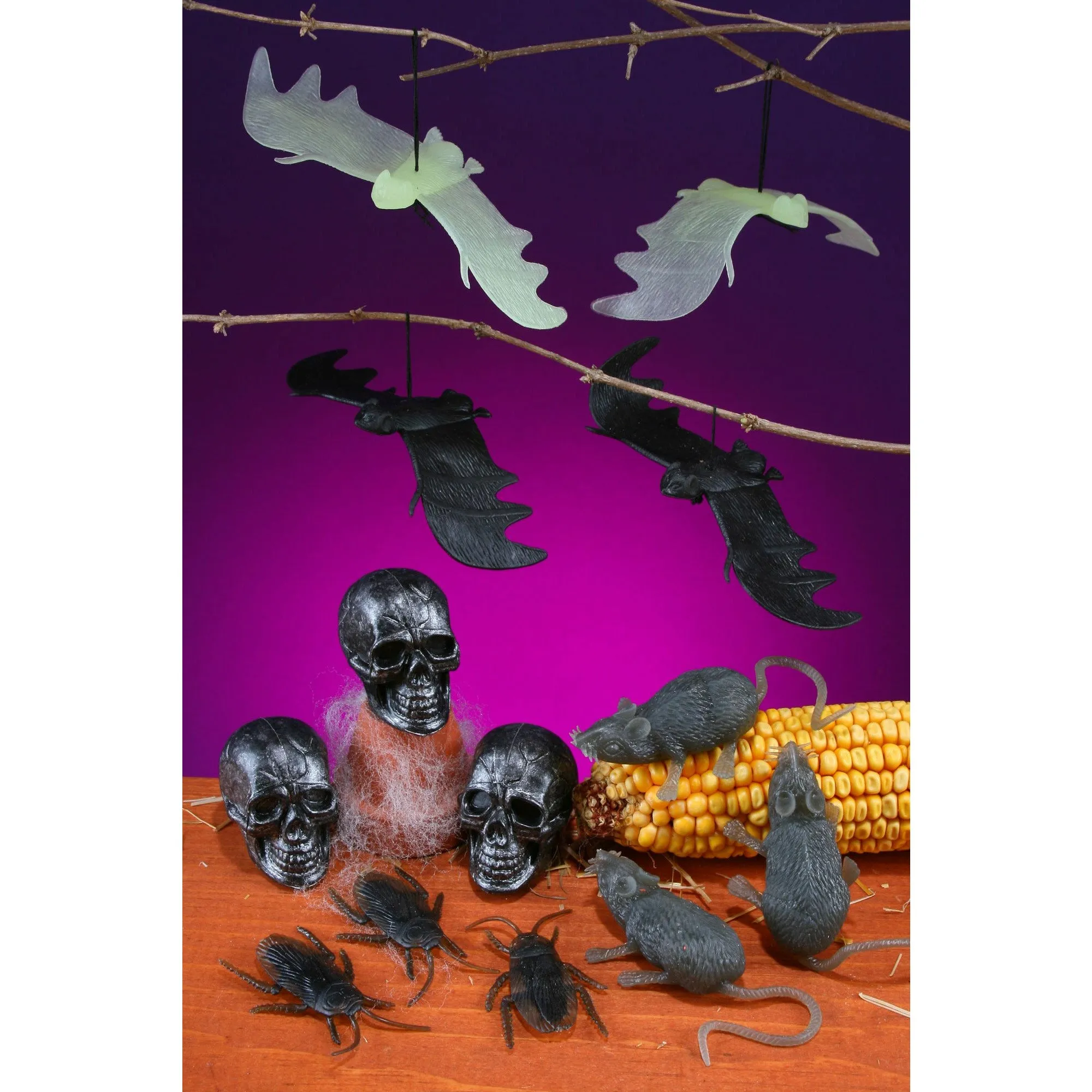 Creatures in mesh bags in 4 styles