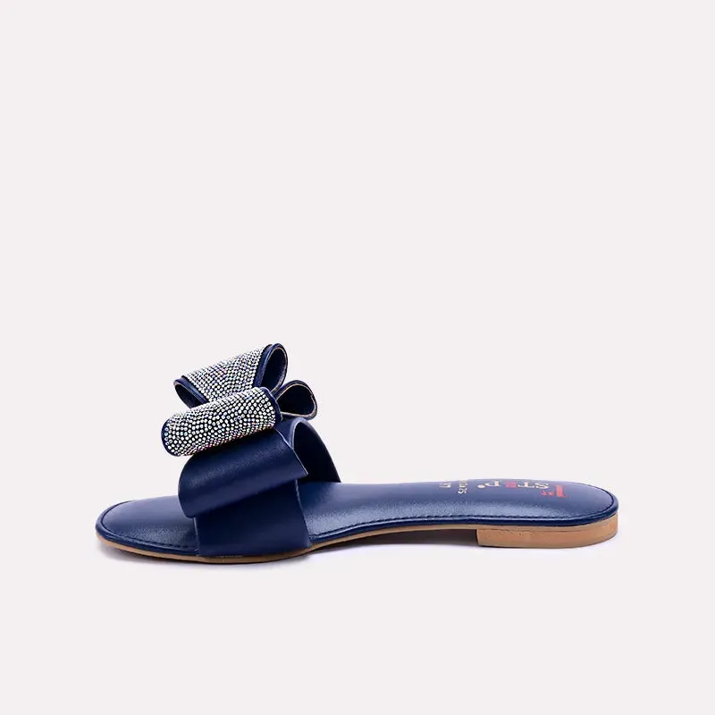 Delilah Blue Fancy Slippers 0412475