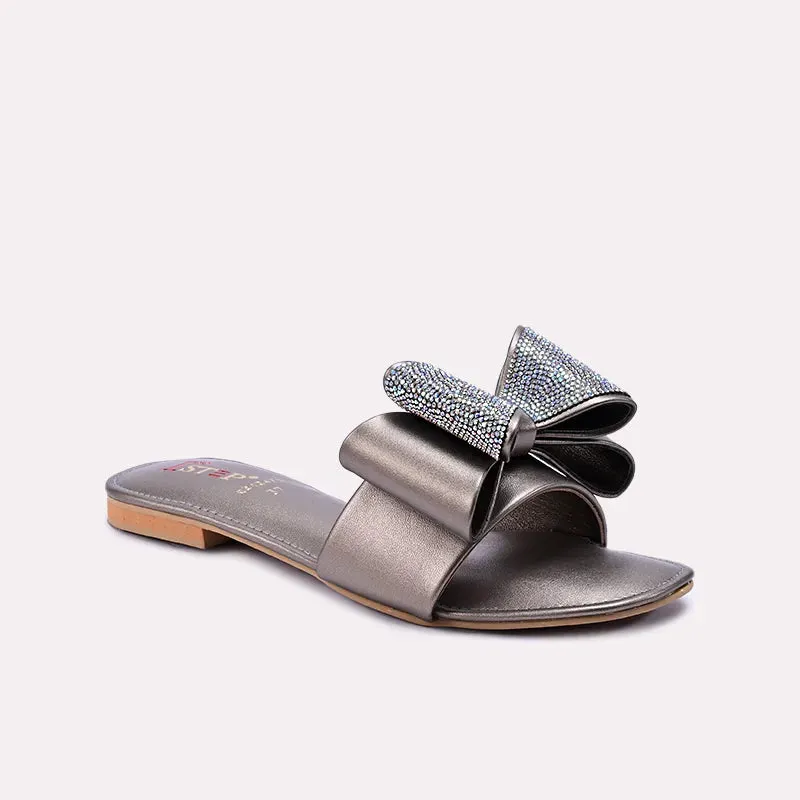 Delilah Gray Fancy Slippers 0412475