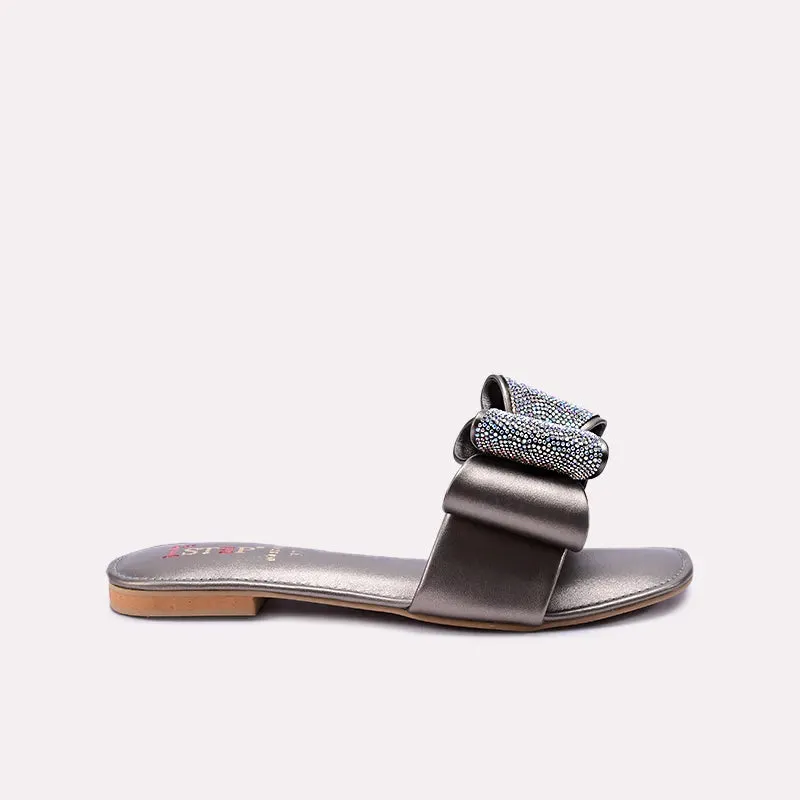 Delilah Gray Fancy Slippers 0412475