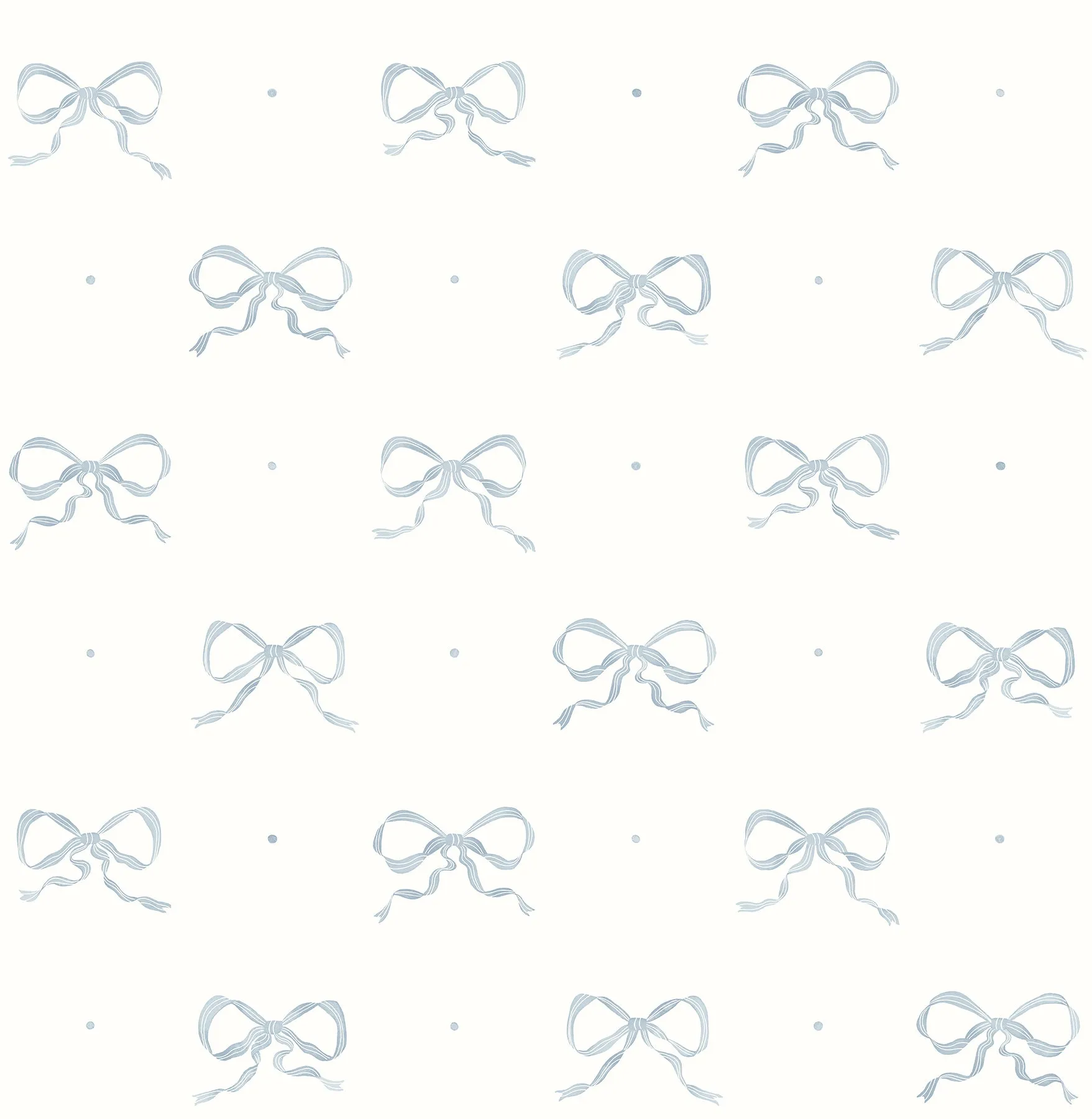 Emma Petal Large Bow Wallpaper