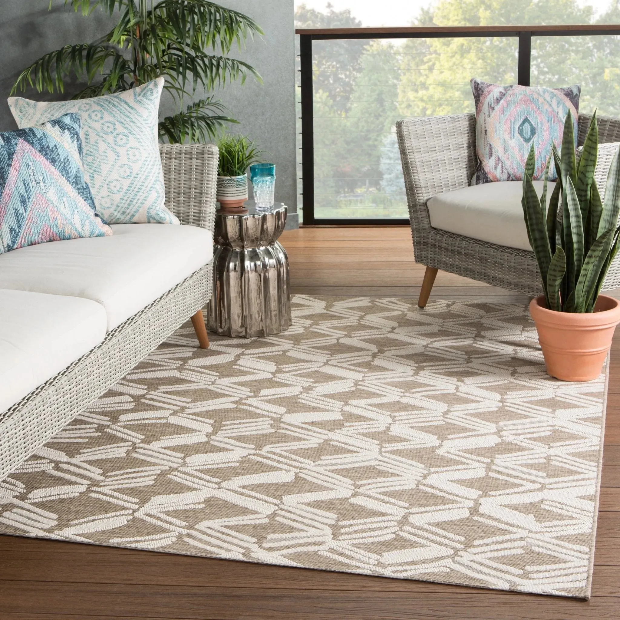 Fresno FSN02 Beige/Cream Rug