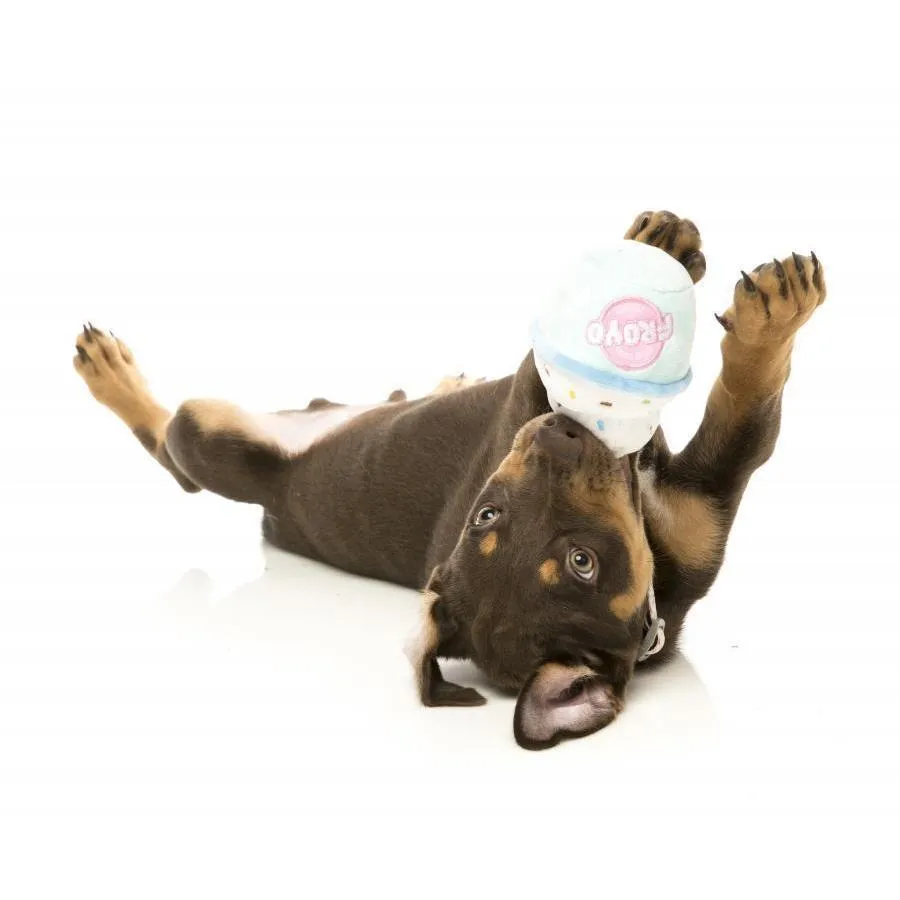 FuzzYard  - Froyo Frozen Yogurt Plush Dog Toy