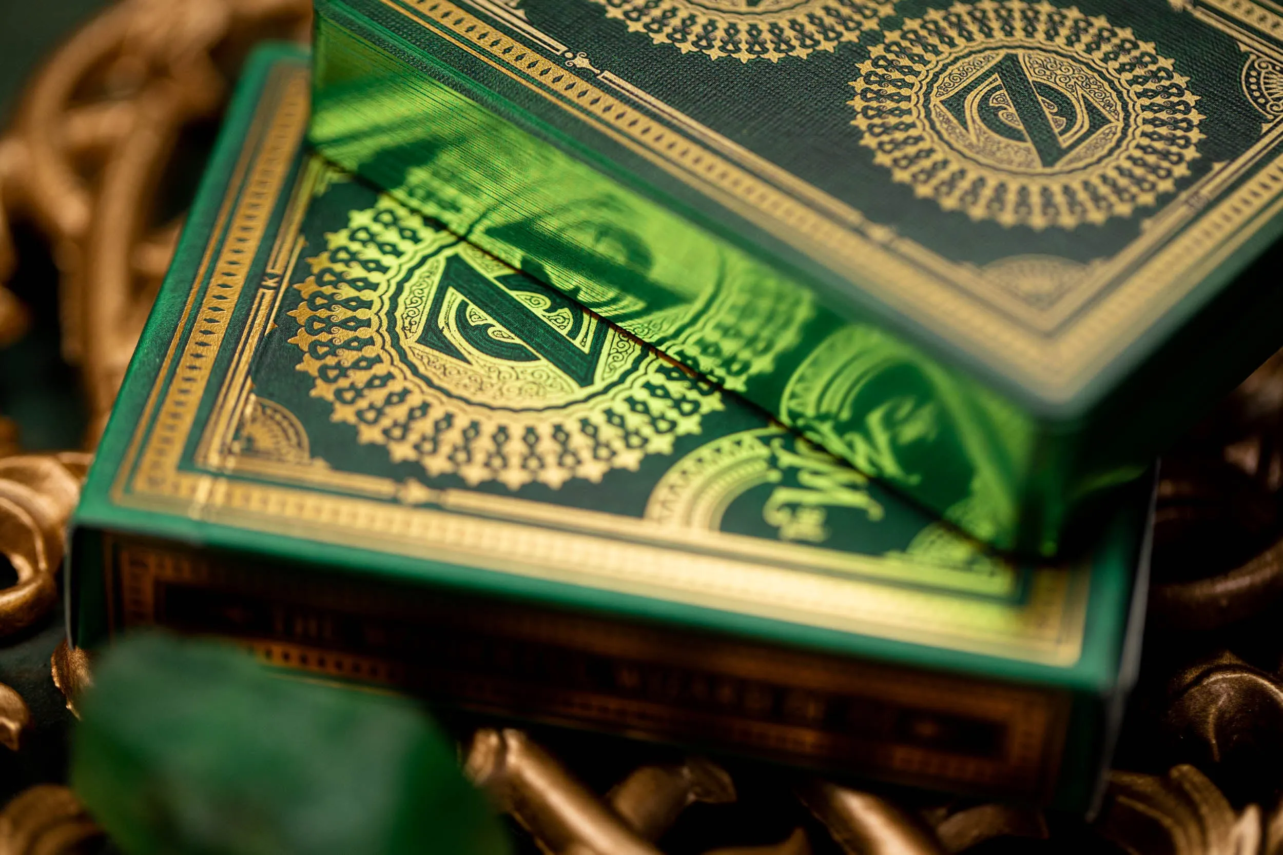 Gilded Wizard of Oz Playing Cards