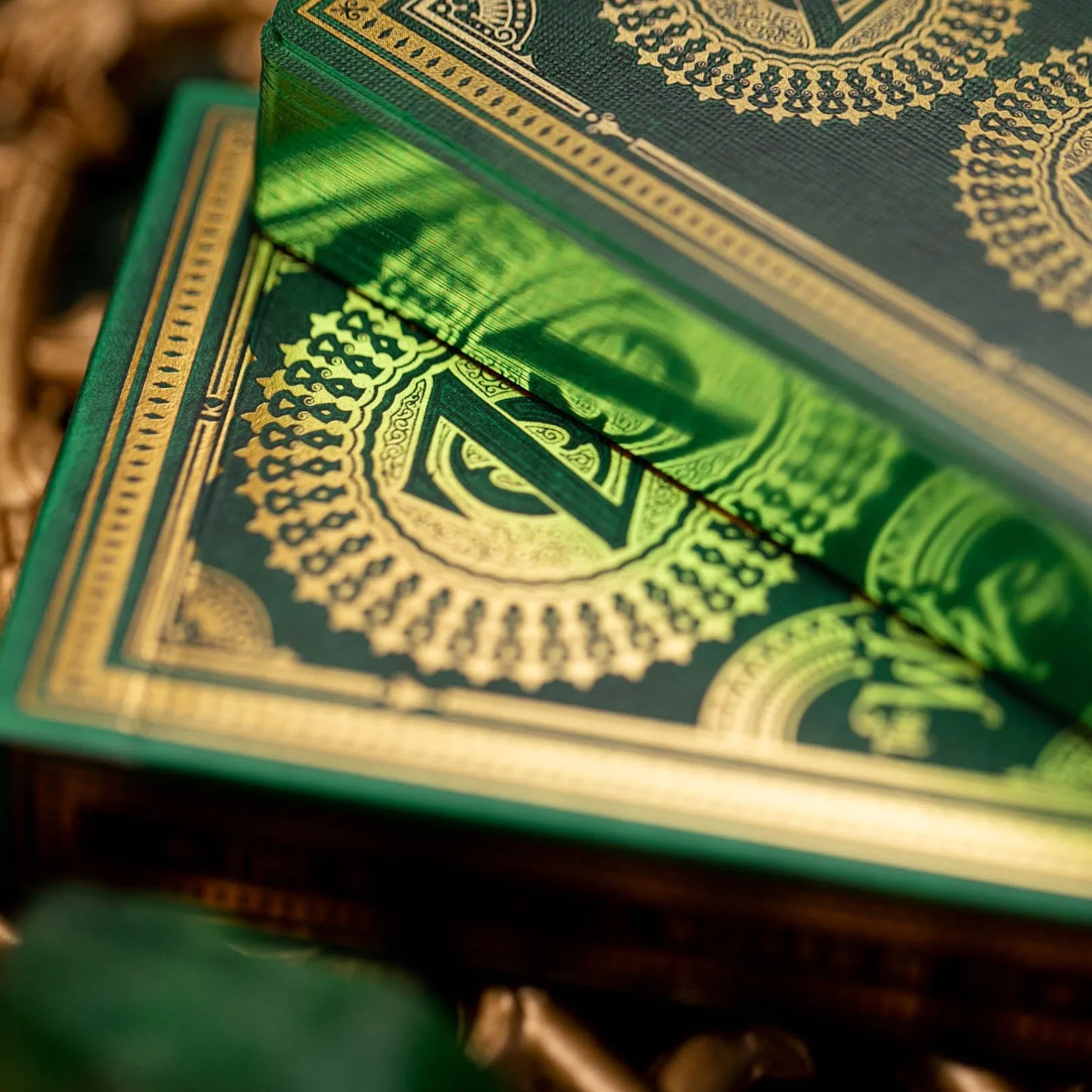 Gilded Wizard of Oz Playing Cards