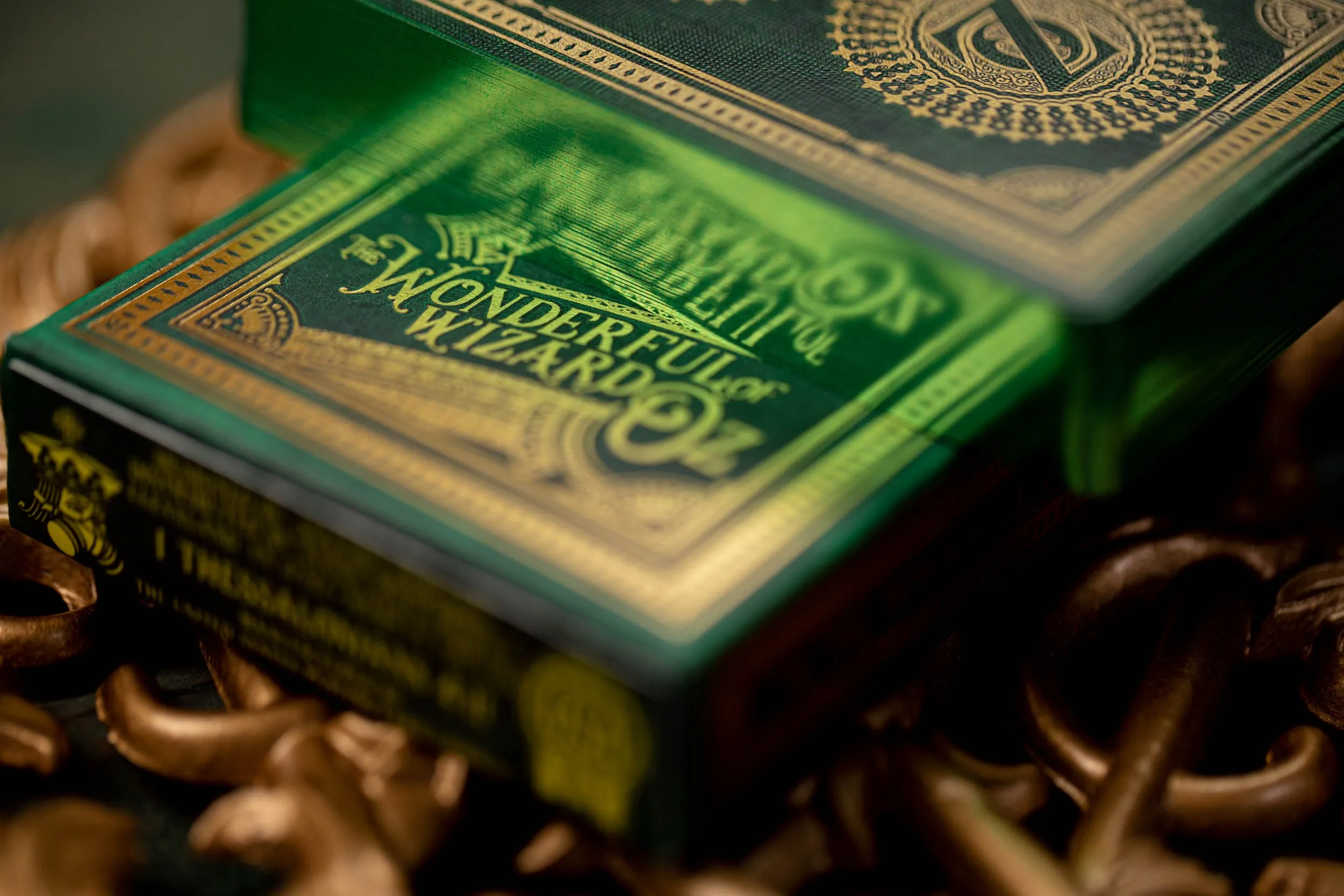 Gilded Wizard of Oz Playing Cards
