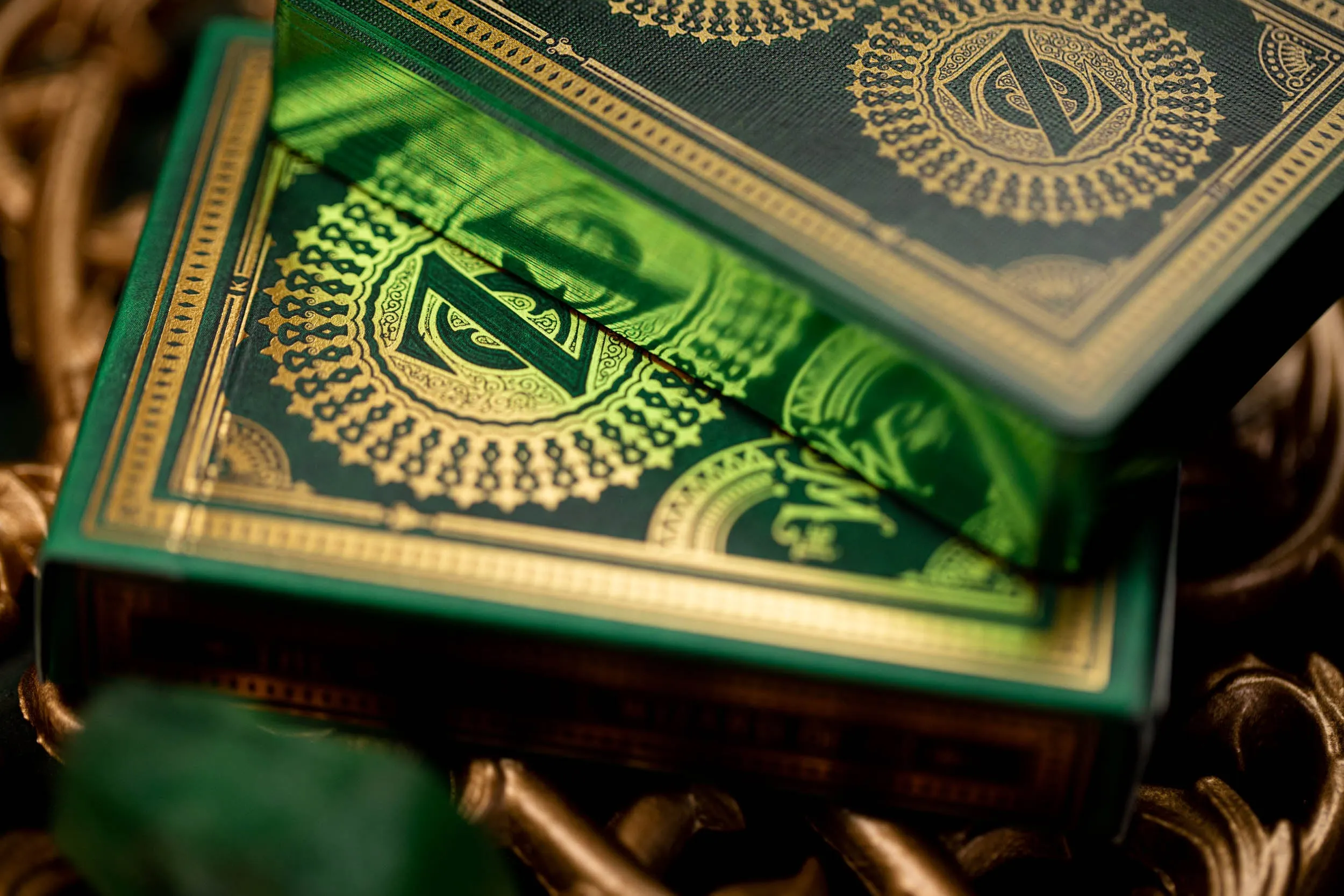 Gilded Wizard of Oz Playing Cards