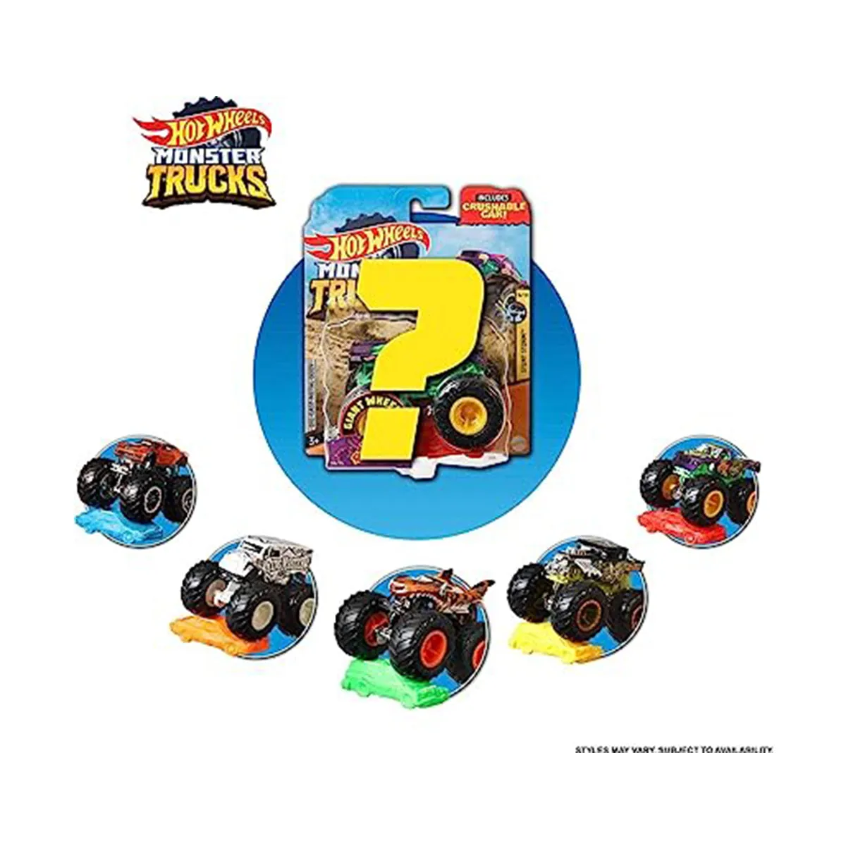 Hot Wheels - Monster Truck Raptor (Styles Vary)
