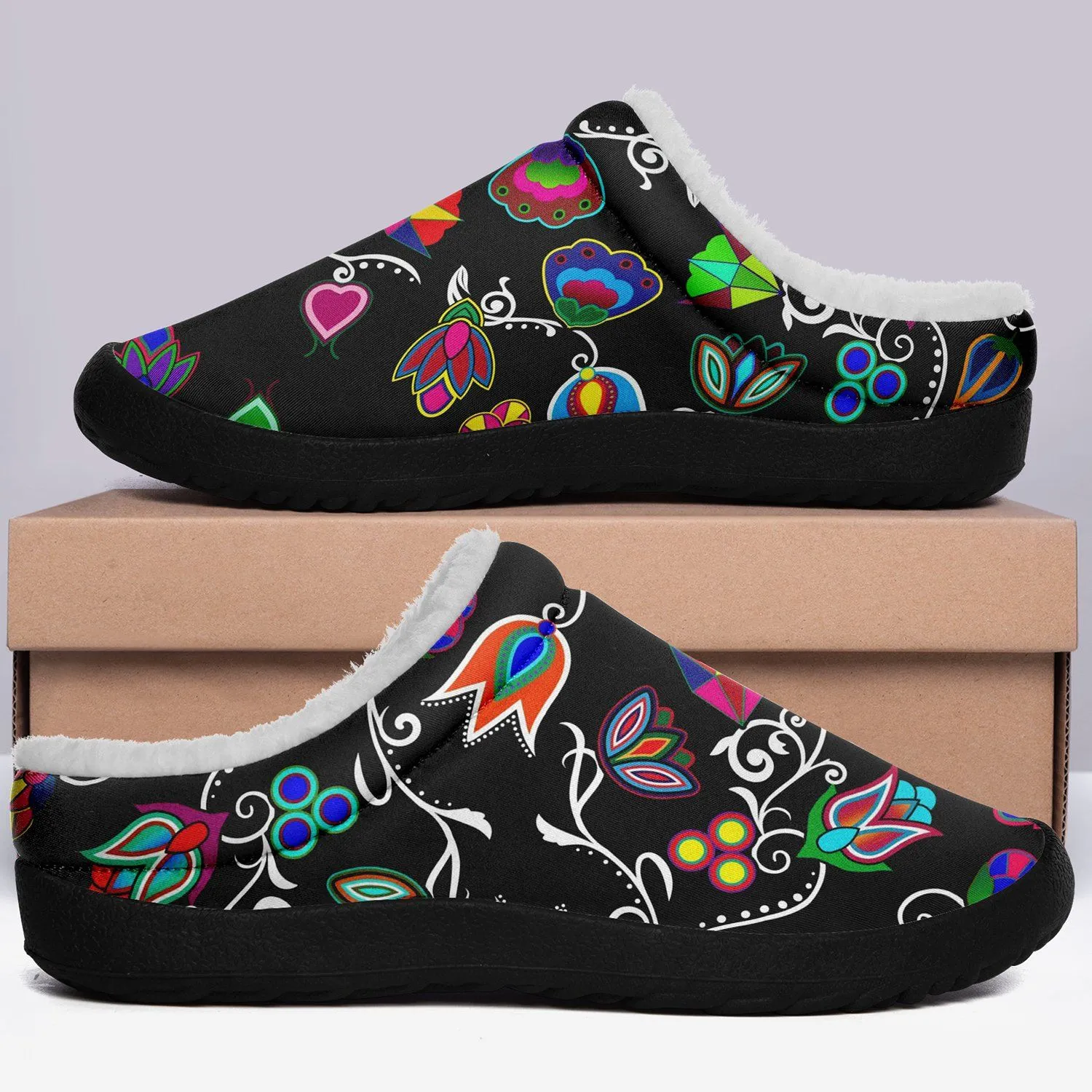 Indigenous Paisley Black Ikinnii