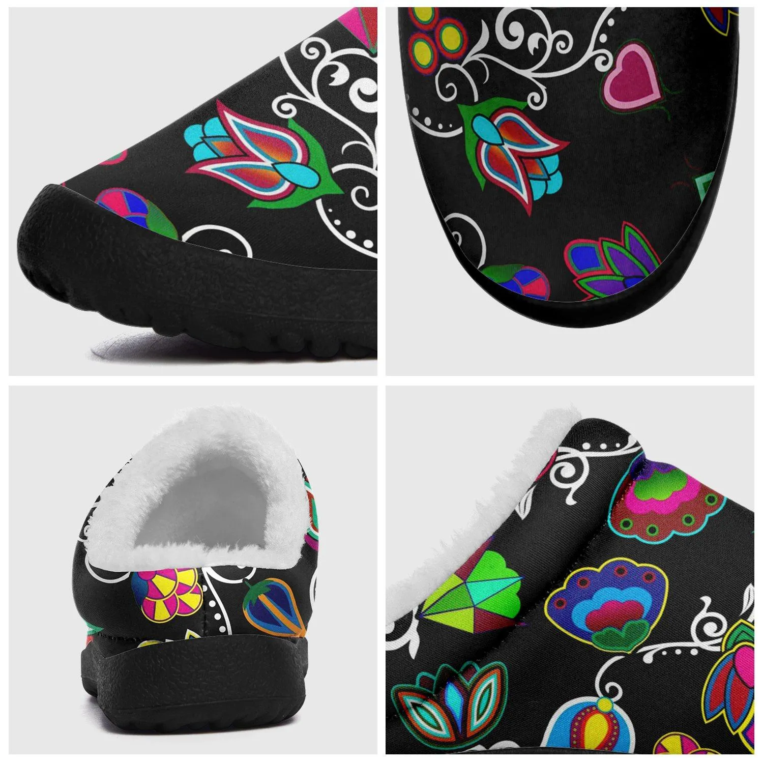 Indigenous Paisley Black Ikinnii