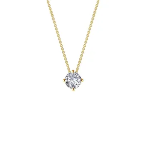 Lafonn Classic Round Diamond Necklace N0173CLG20