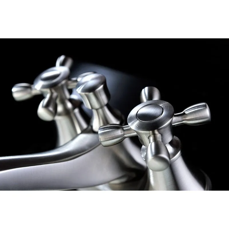 Major Centerset Bathroom Faucet in Brushed Nickel