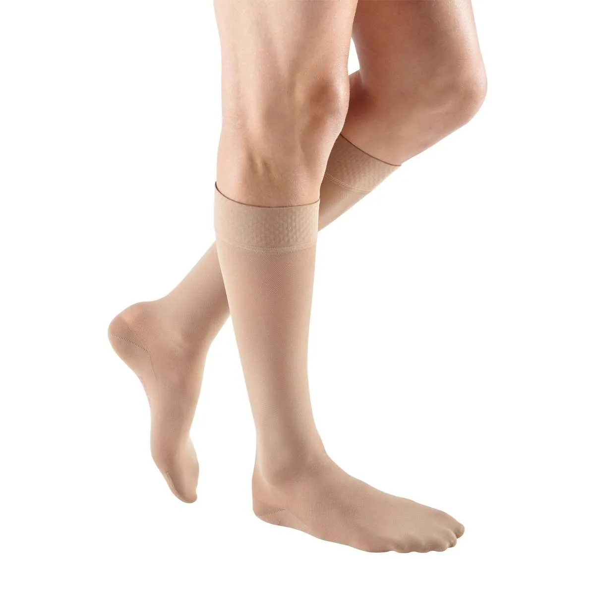mediven plus 20-30 mmHg calf beaded topband closed toe standard