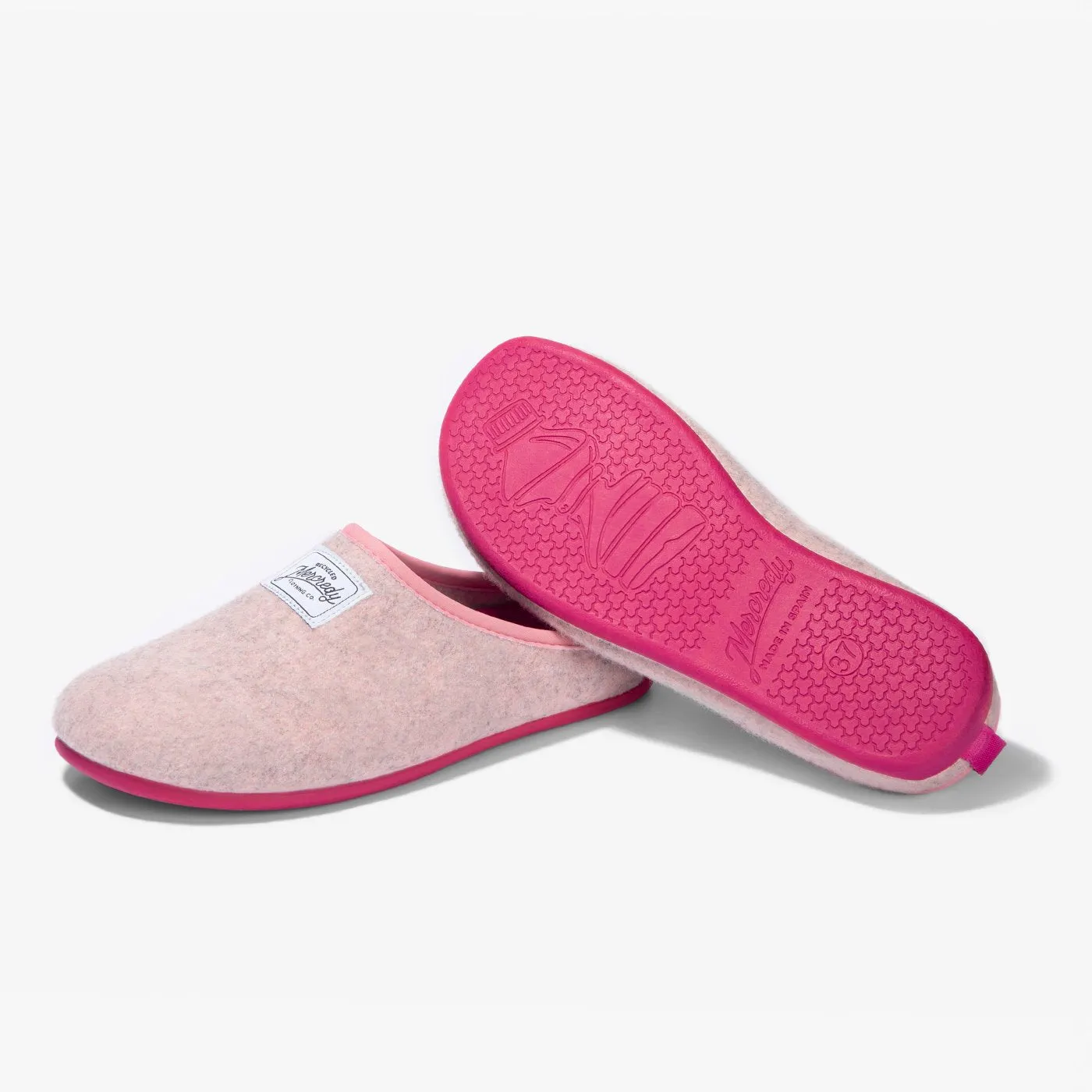 Mercredy Women's Slippers, Pink & Fuchsia