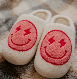 Pink Lightning Slippers M/L