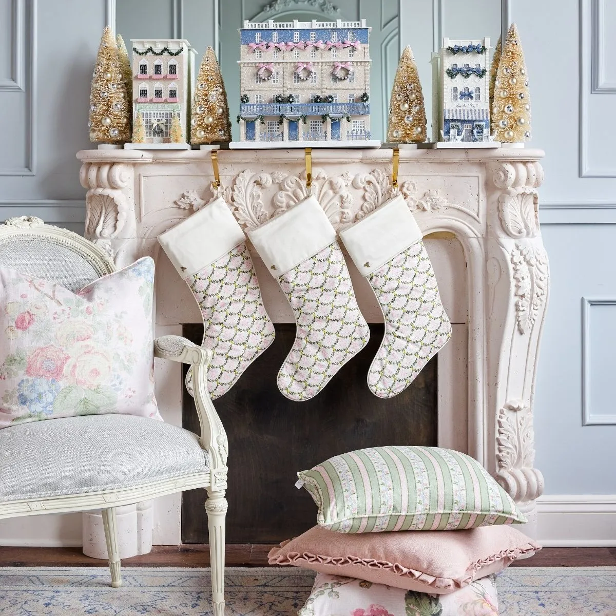 Pink Slipper Stocking