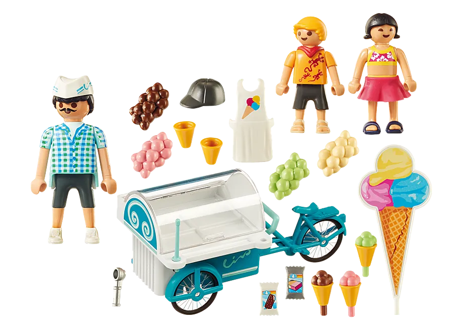 Playmobil Family Fun Ice Cream Cart 9426