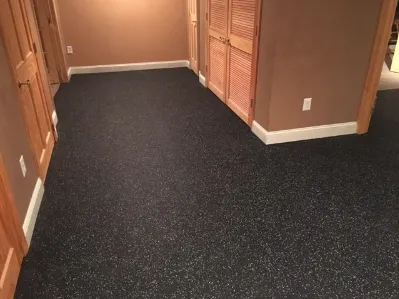 RUBBER HOME GYM FLOORING ROLLS - GALAXY COLORS - FREE CUSTOMER PICK UP