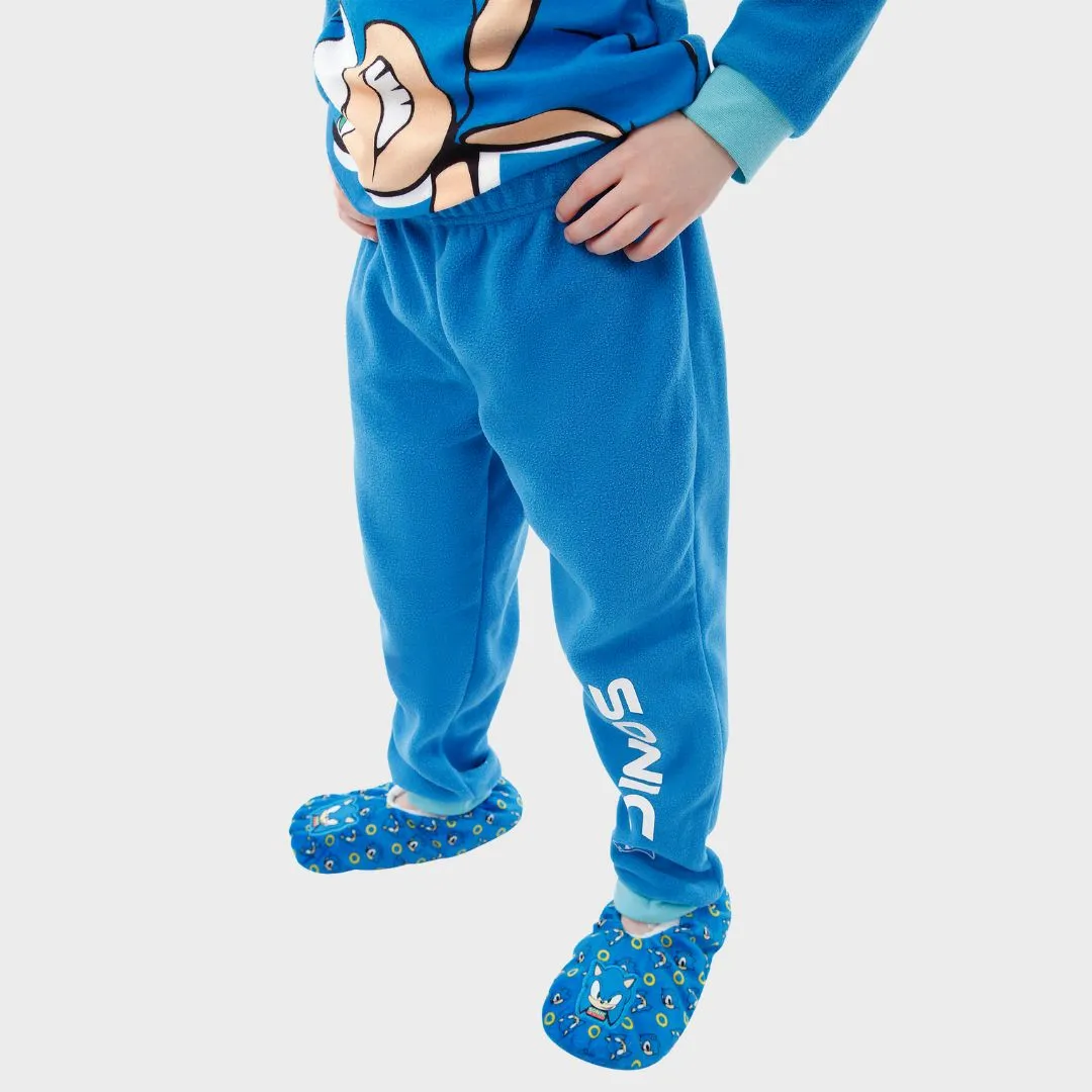 Sonic The Hedgehog Pyjamas and Slippers Set