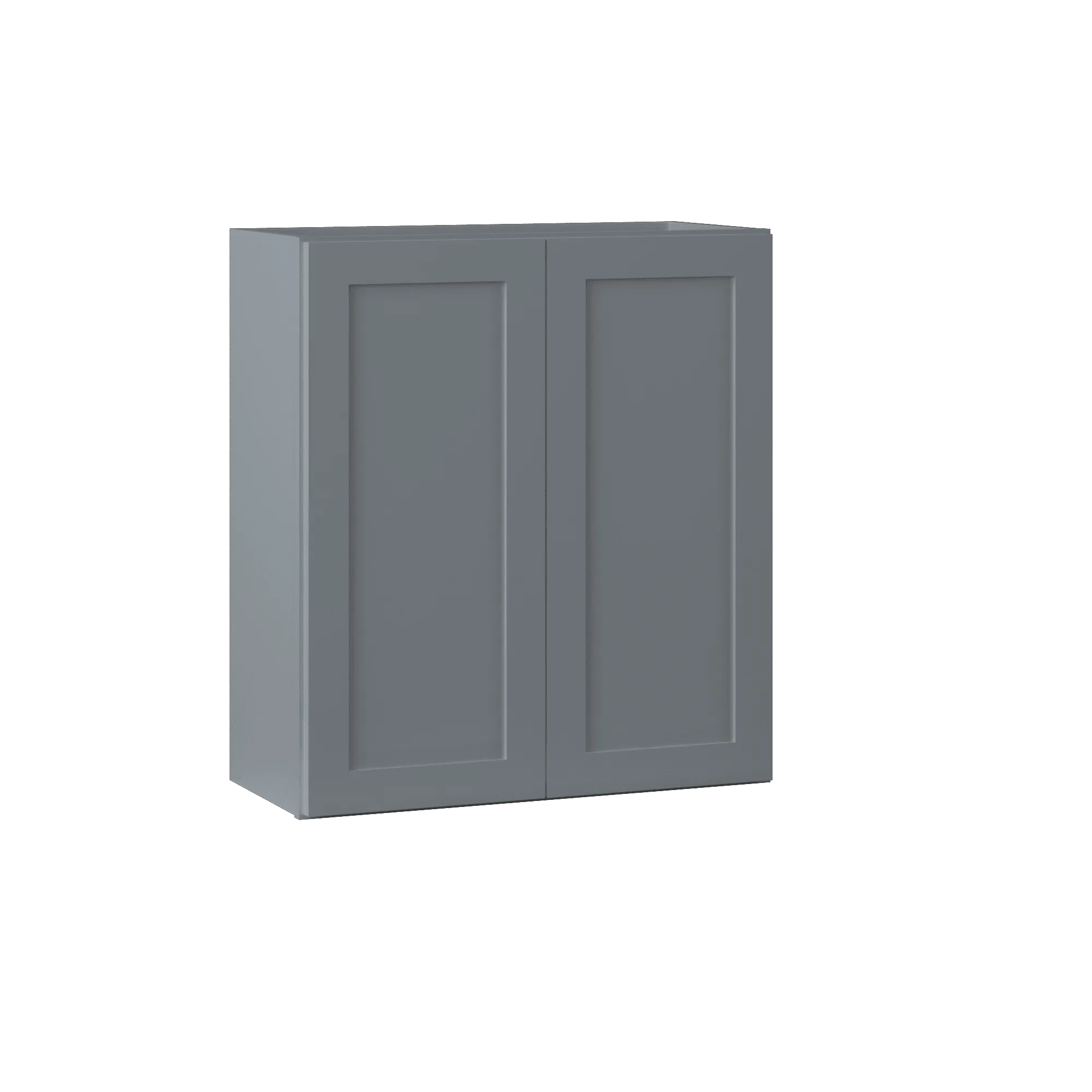 Wall Kitchen Cabinet W2730 Colonial Gray LessCare 27 in. width 30 in. height 12 in. depth